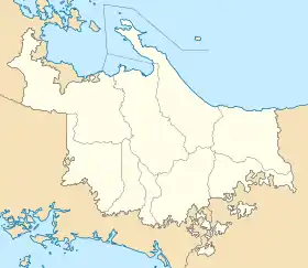 Mreeni ubicada en Comarca Ngäbe-Buglé