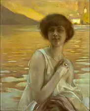 Una señorita.