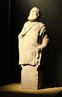 Escultura de un hombre viejo (siglo II&nbsp;a.&nbsp;C.)