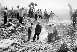 Terremoto de 1962 ocurrido en el centro de Irán.