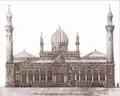 El plano de la restauración de la mezquita