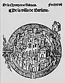 Plano de Burriana por Viciana (1564)