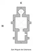 Planta de la capilla