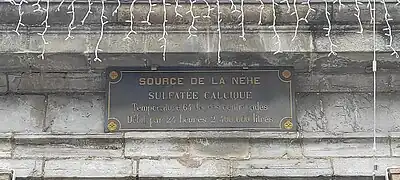 Placa de la Fontaine Chaude (Dax)