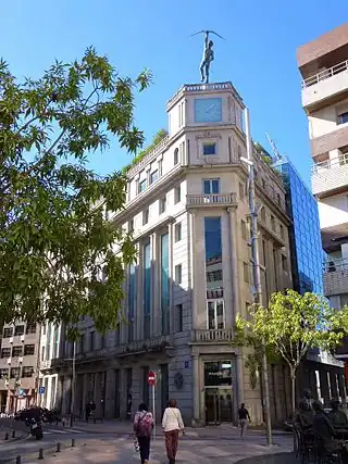Sede de la antigua Caja de Ahorros Provincial de Pontevedra.