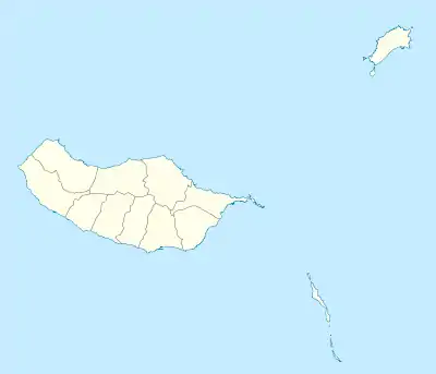 Machico ubicada en Madeira