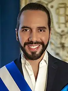 El Salvador&nbsp;El SalvadorNayib Bukele**2019–actualidad