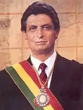 Jaime Paz Zamora(1989-1993)15 de abril de 1939 (85 años)