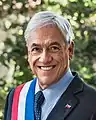 Chile ChileSebastián Piñera*2010–20142018–2022