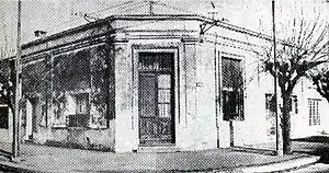 Primera ubicación asignada especialmente al Instituto, en calles 49 y 19.