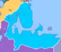 El Gobierno Provisional de la Región Septentrional el 1 de diciembre de 1918