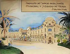 Proyecto de Luis Ferrero y Joaquín Mª Fernández Cabello