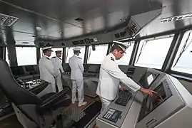 Puente de mando del Carrasco.