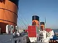 Chimeneas del RMS&nbsp;Queen Mary