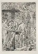 La Reine Parysatis ecorchant un eunuque (1900), de James Ensor