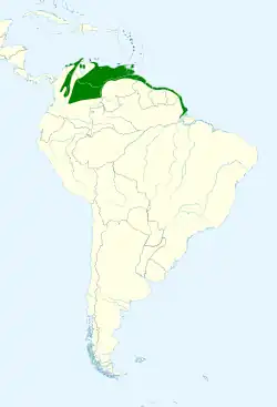 alt=
&nbsp;&nbsp;&nbsp;&nbsp;&nbsp;Distribución continental del zanate caribeño.