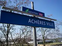Cartel signalétique.