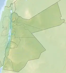 Reserva de los Humedales de Azraq ubicada en Jordania