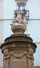 Remate de la fuente de Nepturno