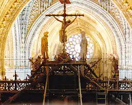 Cristo del Millón, catedral de Sevilla, siglo&nbsp;XIV.