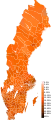 Mapa de resultado del Partido Moderado (M)