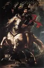 Ritratto di Gio Carlo Doria, obra de Rubens en el Palazzo Spinola di Pellicceria, Génova