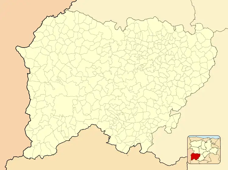 Salamanca ubicada en la provincia de Salamanca