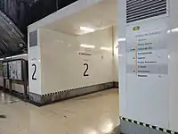 Salida de vítrex con un termometro de la C5 (Vía 2)