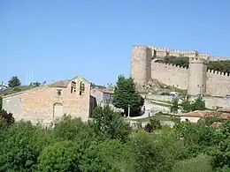 Ubicación extramuros respecto de las murallas