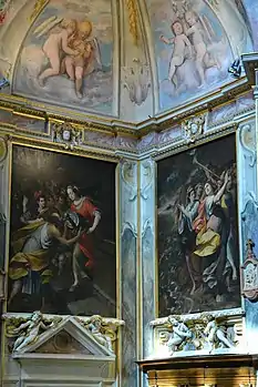 Lienzos de Camillo Procaccini.