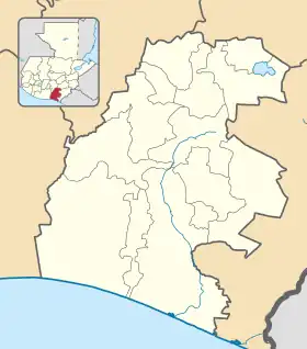 Cuilapa ubicada en Santa Rosa (Guatemala)