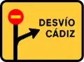 TS-210Croquis de desvío en obra