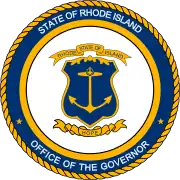 Sello del gobernador de Rhode Island