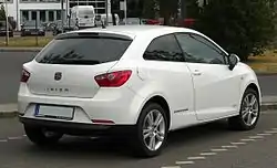 SEAT Ibiza IV vista posterior