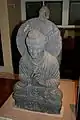 Otra vista del Buda sentado en el Museo Británico