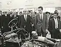 Durante la visita del Presidente de la República José María Velásco Ibarrra, en 1968