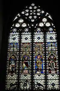 Vitrales de la catedral de Sens, siglo XIV.