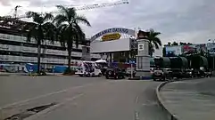 Entrada del aeropuerto Sepinggan.