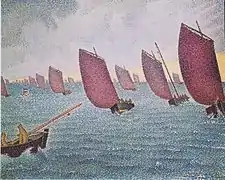 Signac - Regata en Concarneau - 1891.