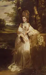 Retrato de Lady Bamfylde, 1776-1777.