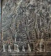 Relieve, dinastía Qi del norte, siglo&nbsp;VI.