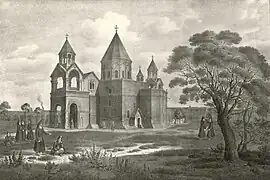 Monasterio de Etchmiadzin (Armenia)