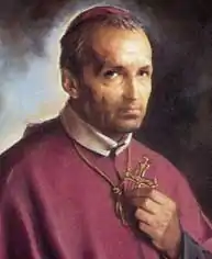 Alfonso María de Ligorio, fundador de la congregación de los redentoristas, doctor de la Iglesia y maestro de la vida espiritual del siglo&nbsp;XVIII.