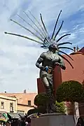El Danzante conchero chichimeca.