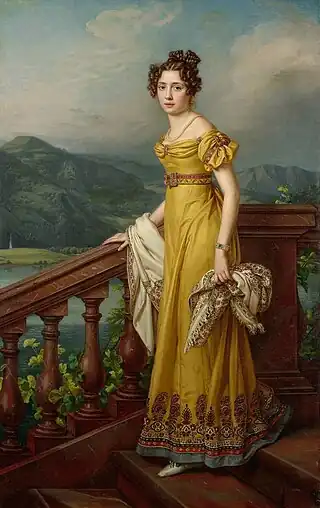 Amalia, Reina Consorte de Juan I de Sajonia.