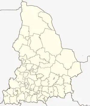 Kushva ubicada en Óblast de Sverdlovsk