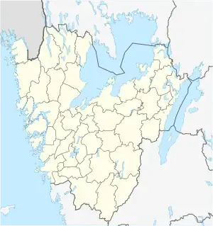 Grebbestad ubicada en Västra Götaland