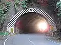 Vista del túnel