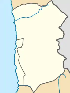 Punta Patache ubicada en Región de Tarapacá