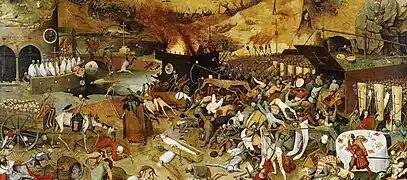 El triunfo de la Muerte (1562), de Pieter Brueghel el Viejo.